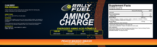 Rally Fuel Amino Charge — Peach Mango Smash